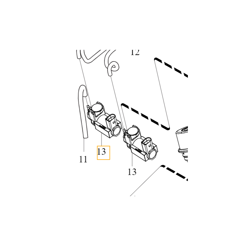VOLVO V40 S60 V60 S80 V70 S90 V90 XC40 XC60 XC90 II zawór podciśnienia OE