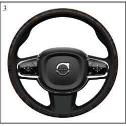 VOLVO S60 V60 S90 V90 XC60 XC90 kierownica czarna podgrzewana OE 32288783