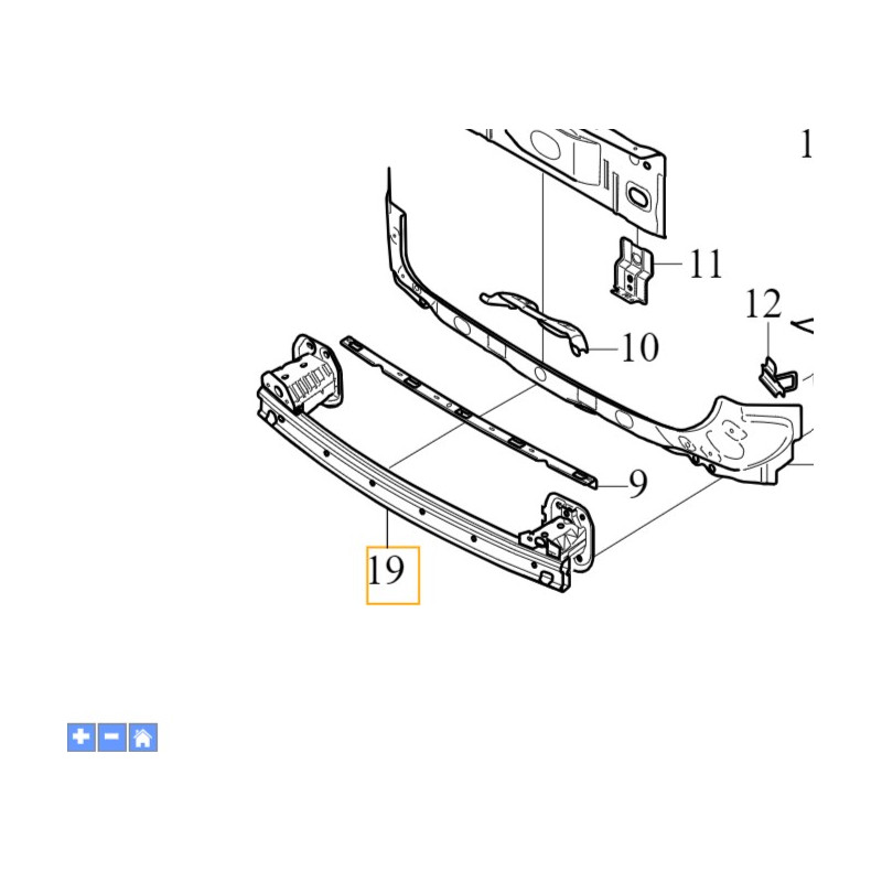 VOLVO XC40 C40 belka...