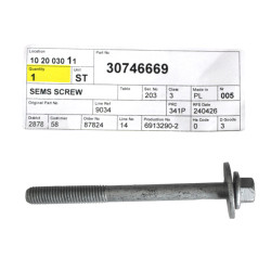 VOLVO S60 V60 S90 V90 XC60 XC90 II śruba kołyski sanek ramy OE 30746669