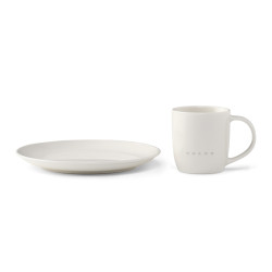 VOLVO oryginalny talerzyk zestaw talerzyków porcelana (4szt.) OE 32251760