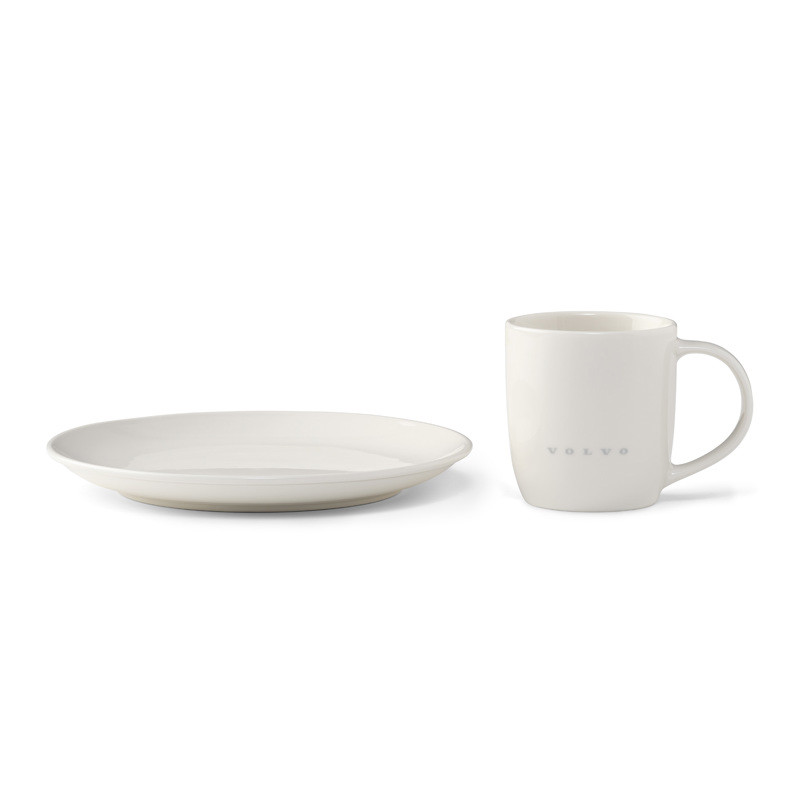 VOLVO oryginalny talerzyk zestaw talerzyków porcelana (4szt.) OE 32251760