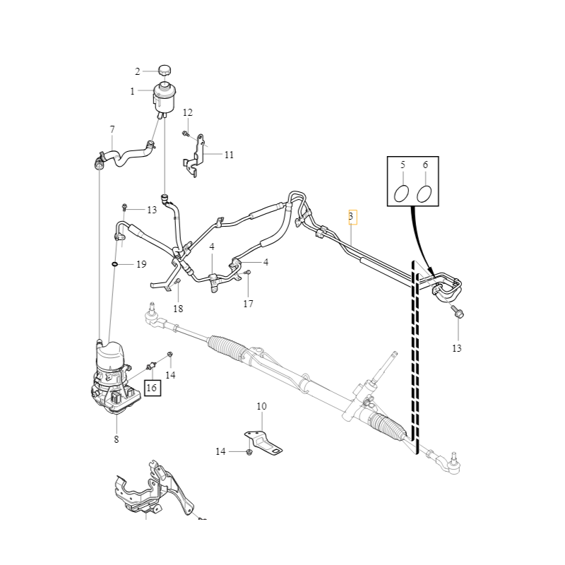 VOLVO XC60 I XC70 przewód...