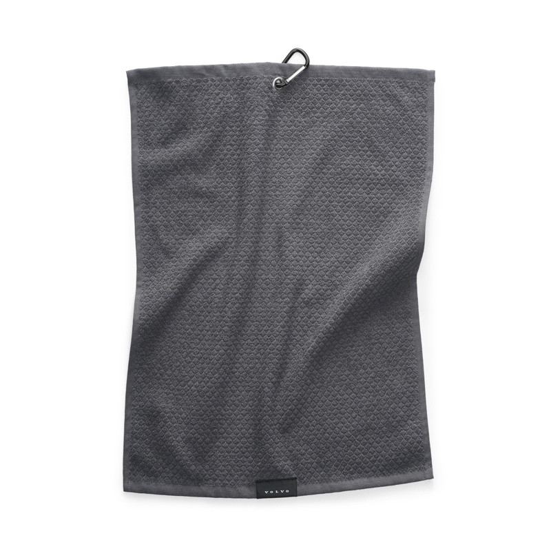 VOLVO oryginalny ręcznik sportowy bawełna 50x40 cm szary OE 32251764