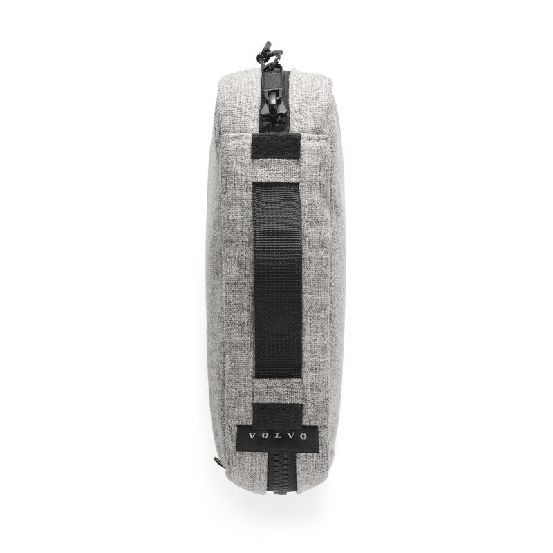 VOLVO oryginalny organizer saszetka na kable ładowarki szary OE 32251762