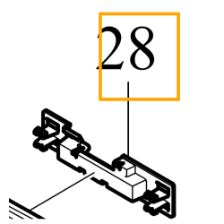 VOLVO XC60 II wspornik mocowanie absorbera zderzak przód OE