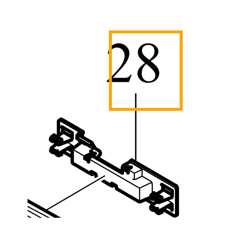 VOLVO XC60 II wspornik...