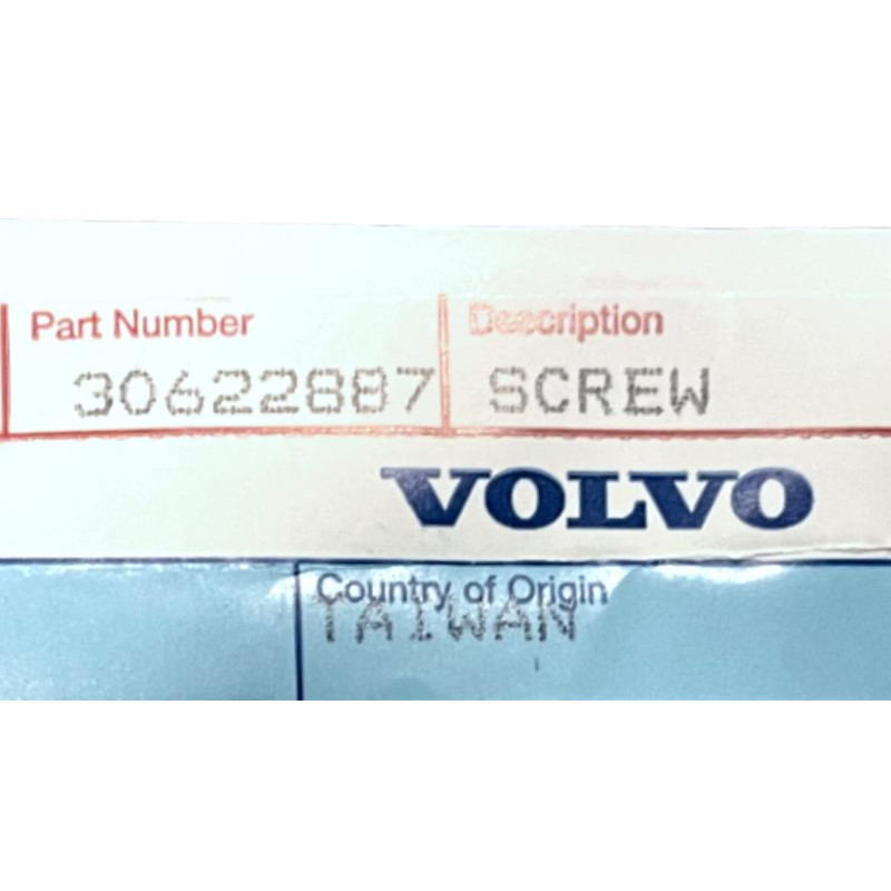 VOLVO S60 V60 S90 V90 XC60 XC90 II śruba montazowa osłony dolnej M5x25 OE