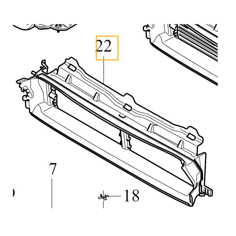 VOLVO S60 III V60 II dolna kierownica powietrza wlot R-Design OE