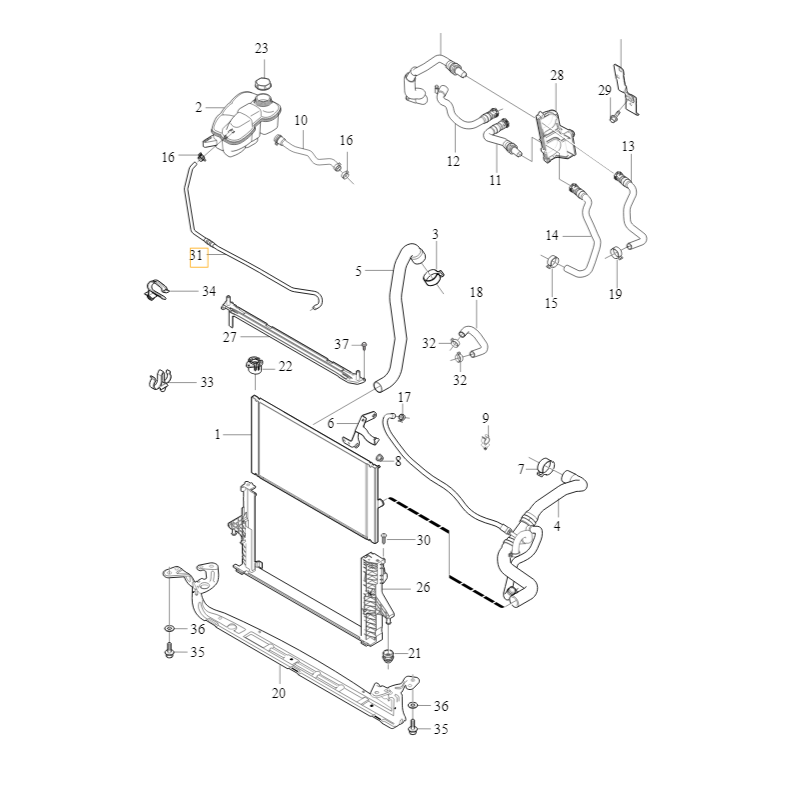 VOLVO C30 S40 V50 przewód...