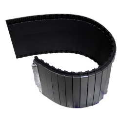 VOLVO XC60 XC90 II osłona roletka schowka tunelu środkowego alu OE 31694722