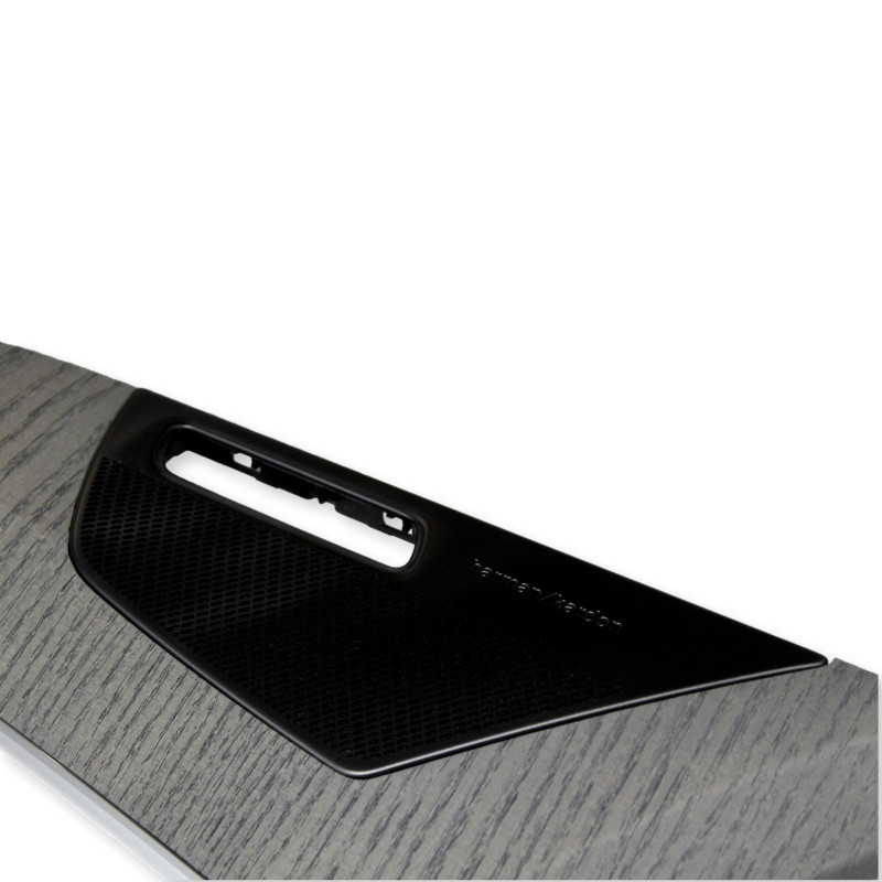 VOLVO XC90 II listwa ozdobna drzwi lewy przód drewno Grey Ash OE 32328489