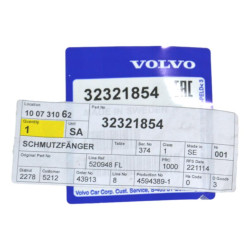 VOLVO XC40 chlapacze przednie komplet przód OE