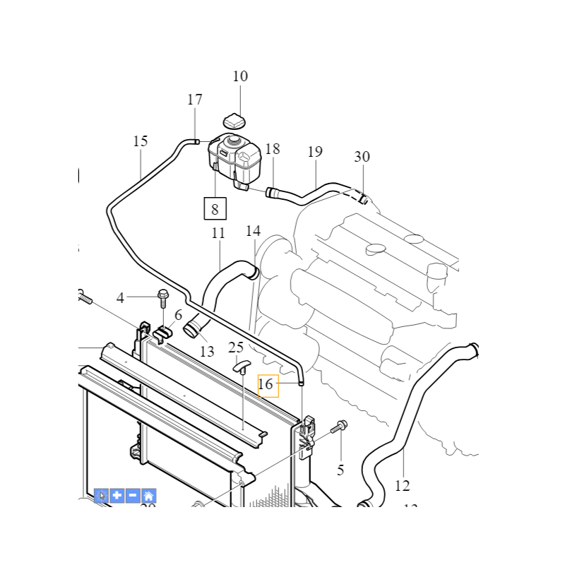VOLVO opaska przewodu...