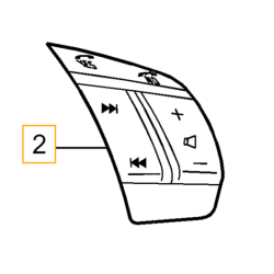 VOLVO S60 V70 S80 XC70 przełącznik przyciski kierownicy audio telefon OE
