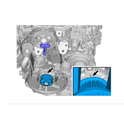 VOLVO V60 S90 V90 XC60 XC90 blokada koła rozrządu diesel D420T OE 9997767