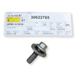VOLVO śruba wspornika osłony wydechu M8x25 OE 30622765