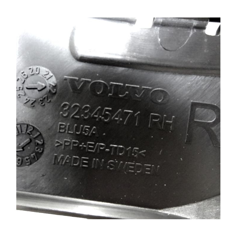 VOLVO XC90 II Plugin prawa kratka zderzak przedni OE