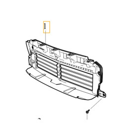 VOLVO C40 aktywny wlot żaluzja kierownica powietrza OE