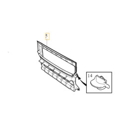 VOLVO C40 górna kierownica powietrza OE