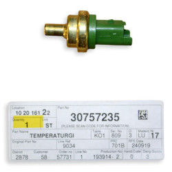 VOLVO C30 V40 S40 V50 S60 V60 S80 V70 czujnik temperatury płynu OE 30757235