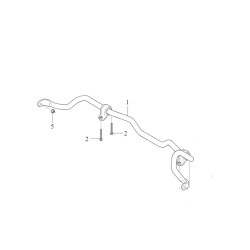 VOLVO XC40 C40 przedni drążek stabilizator przód OE