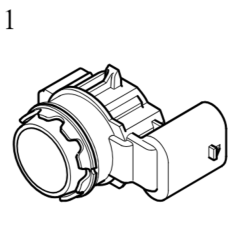VOLVO EX40 XC90 XC60 S90L S90 czujnik parkowania tył OE 32271064