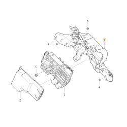 VOLVO V60 V60CC III skrzynka bezpiecznikowa 32231421