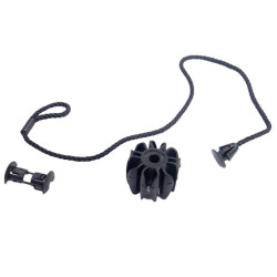 VOLVO C40 XC40 sznurek linka uchwyt mocowanie polki bagażnika OE