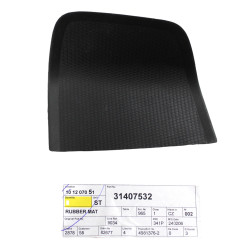 VOLVO XC60 II guma lewa wykładzina boczka drzwi czarna OE 31407532