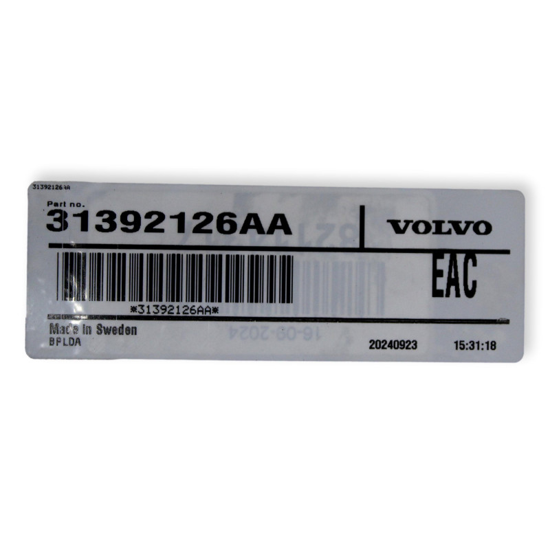 VOLVO S80 II wydech tłumik środkowy 3.0T B6304T OE 31392126