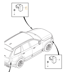 VOLVO S60 V60 S90 V90 C40 XC40 XC60 XC90 II czujnik aktywne zawieszenie OE