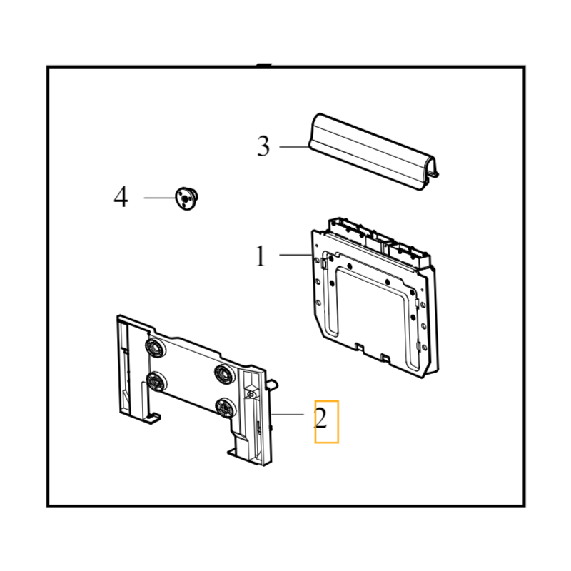 VOLVO XC90 II uchwyt mocowanie sterownika aktywnego zawieszenia OE 31387711