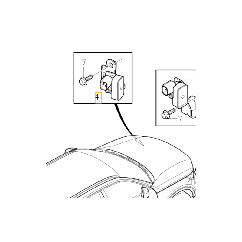 VOLVO C40 XC40 czujnik aktywne zawieszenie lewy przód OE 31476073 32283395