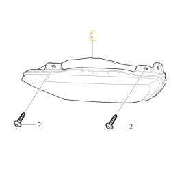 VOLVO S90L XC60 II halogen prawy LED przeciwmgielny przód OE 31434667