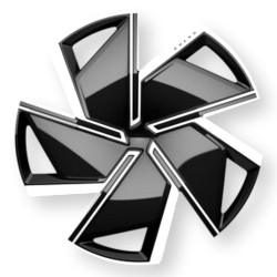 VOLVO EX90 dekielek nakładka piasty kołpak 22-calowej alufelgi Aero OE