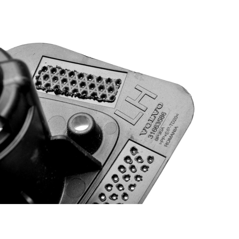 VOLVO S60 III V60 II lewy wspornik spryskiwacza zderzak przód OE 31663586