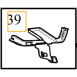 VOLVO S60 III V60 II prawy wspornik uchwyt zderzak przód OE 32227150