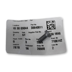 VOLVO XC40 S60 V60 CC XC60 XC90 V90 CC EX40 śruba tarcza hamulcowa M6×16 OE