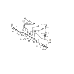 VOLVO S60 S80 V70 XC70 XC90 przewód paliwowy OE 31272681