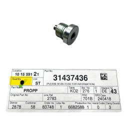 VOLVO S60 V60 S90 V90 XC60 XC90 II HYB korek most osi tył ERAD OE 31437436