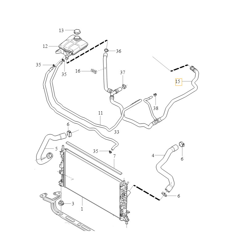 VOLVO S40 V50 C30 przewód...