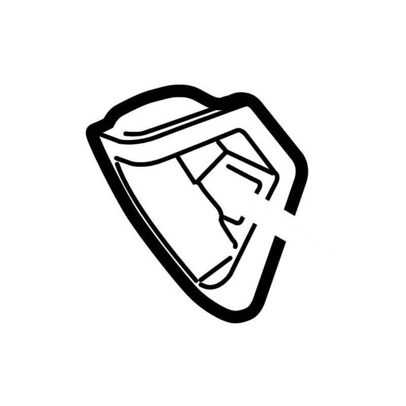 VOLVO V40 V40CC lewy wspornik schowka pasażera OE 1284876