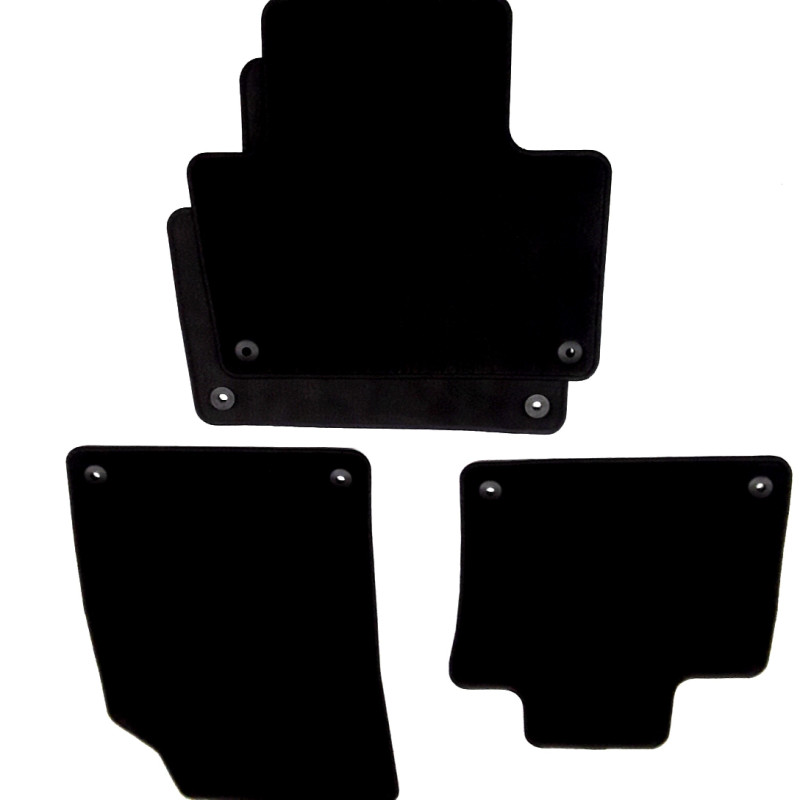 VOLVO XC90 dywaniki welurowe tekstylne zestaw komplet czarne 32262186 OE