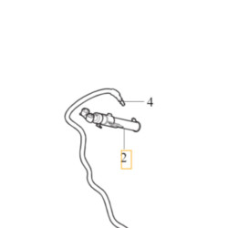 VOLVO dysza spryskiwacza reflektora prawa 32390703 OE czesc fabrycznie nowa