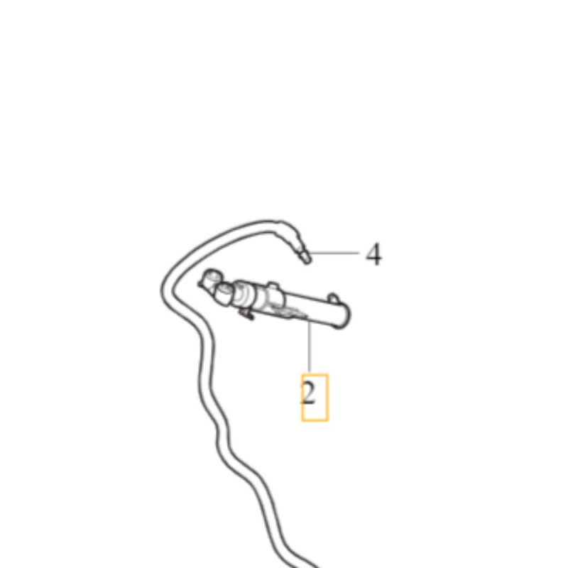 VOLVO dysza spryskiwacza...