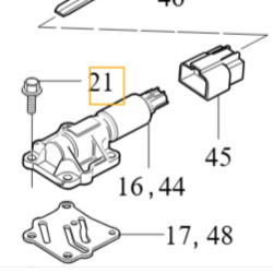 VOLVO sruba kolnierzowa 30769466 OE czesc fabrycznie nowa