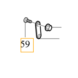 VOLVO XC90 sruba ramy fotela M10x23 999298 OE czesc fabrycznie nowa