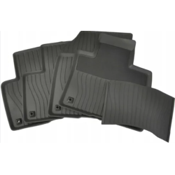 VOLVO dywaniki gumowe zestaw Charcoal czarne RHD 32261237 OE