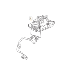 VOLVO XC60 lusterko wsteczne lewe oryginalne 31424816 OE